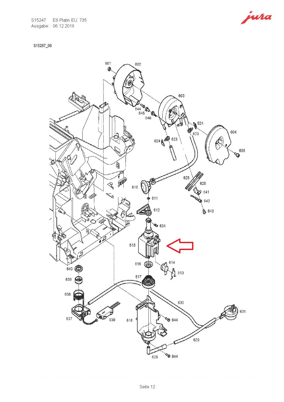 SYSKO Water Pump SAP.HP4.V03 EU (230V) For Melitta, Nivona, Jura Coffee Machines – Replaces 6637019