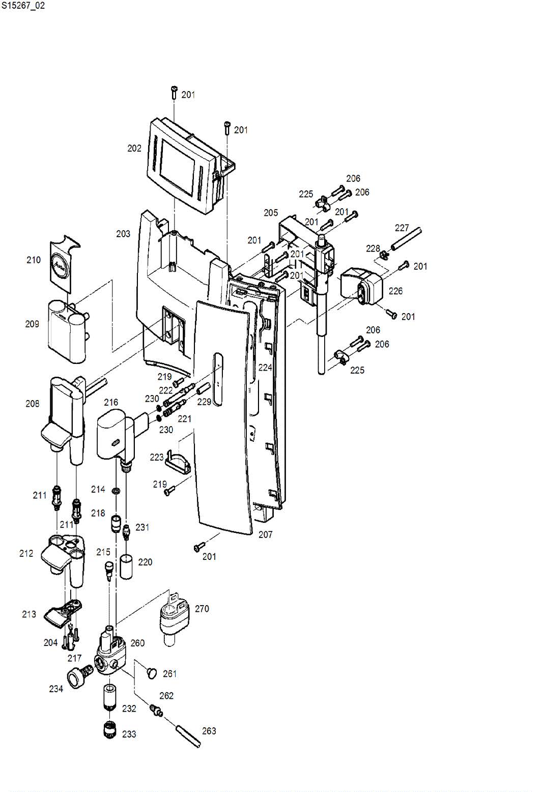 Jura E8-S8 Milk Frother Connector